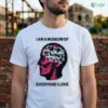 I Am A Museum Of Everyone I Love Red Skull Human Anatomy Optical Eyes Graphic Shirt