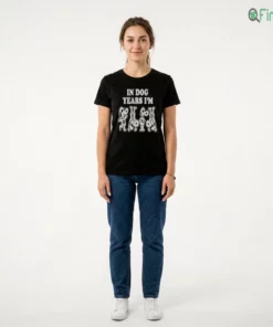 In Dog Years Im Dead Funny Snoopy Dog Cartoon Graphic Tee Shirt