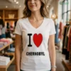 I Heart Chernobyl Nuclear Power Plant Parody Shirt