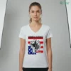 Immortal Technique American Flag Combat Boots Punk Rock Hip Hop Shirt