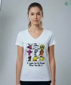 It Looks Just As Stupid When You Do It Anti-Cool Cartoon Shirt