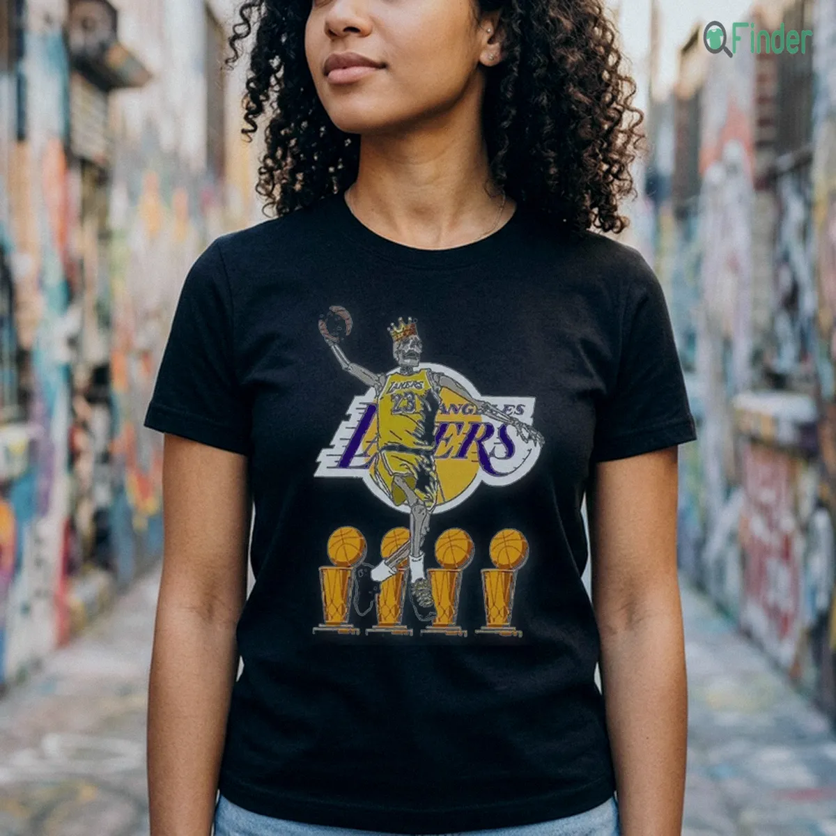 Los Angeles Lakers Lebron James 23 Skeleton King Championship Trophy NBA Shirt Los Angeles Lakers Lebron James 23 Skeleton King Championship Trophy NBA Shirt