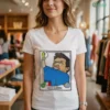 Luis Suarez Uruguay Football Player Biting Jersey Cartoon Shirt
