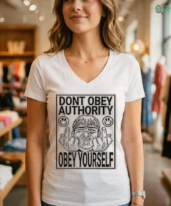 Dont Obey Authority Obey Yourself GTO Eikichi Onizuka Anime Shirt