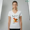 Be The Best Version Of Yourself Cute Bootleg Charizard Drawing Funny Meme Shirt