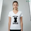 On My Way To Make Some Bad Decisions Cute Black Cat Eyes Funny Meme Shirt