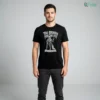 Too Broken For The Pit Skeleton On Crutches Hardcore Punk Rock Concert Shirt