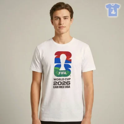 FIFA White Nations Logo T-Shirt