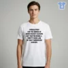 I Would Pray For The Demise Of Men Hockey Culture Funny Quote Shirt