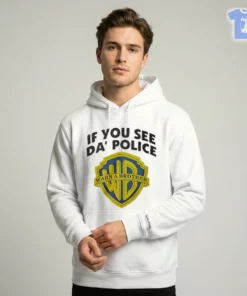 IF YOU SEE DA' POLICE WARN A BROTHER T-Shirt