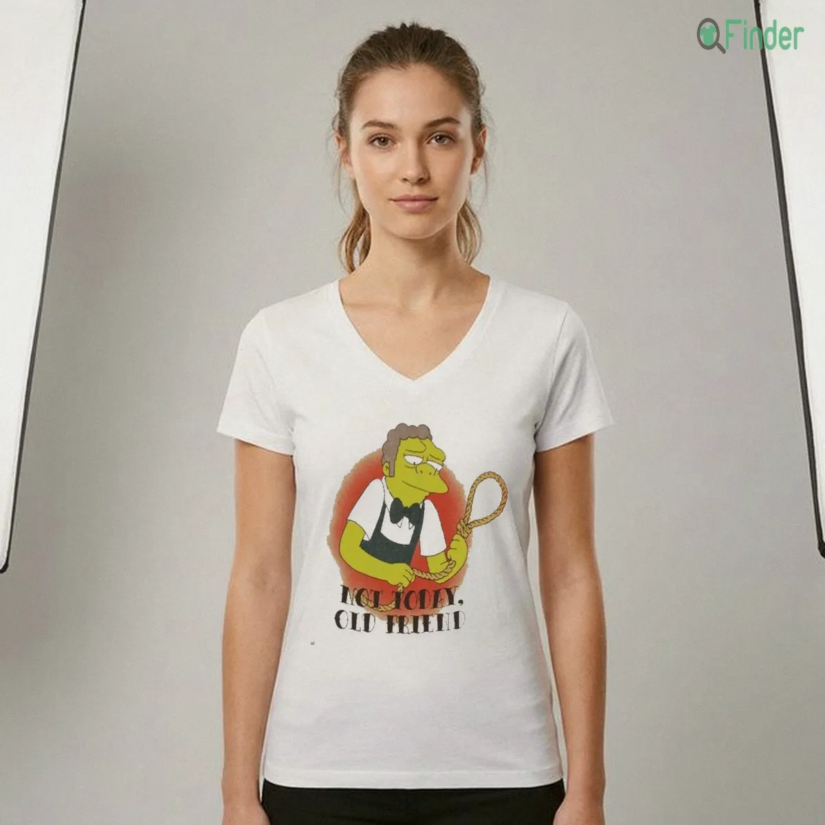 Not Today Old Friend Moe Szyslak Simpsons Meme Vintage Tattoo Shirt Not Today Old Friend Moe Szyslak Simpsons Meme Vintage Tattoo Shirt