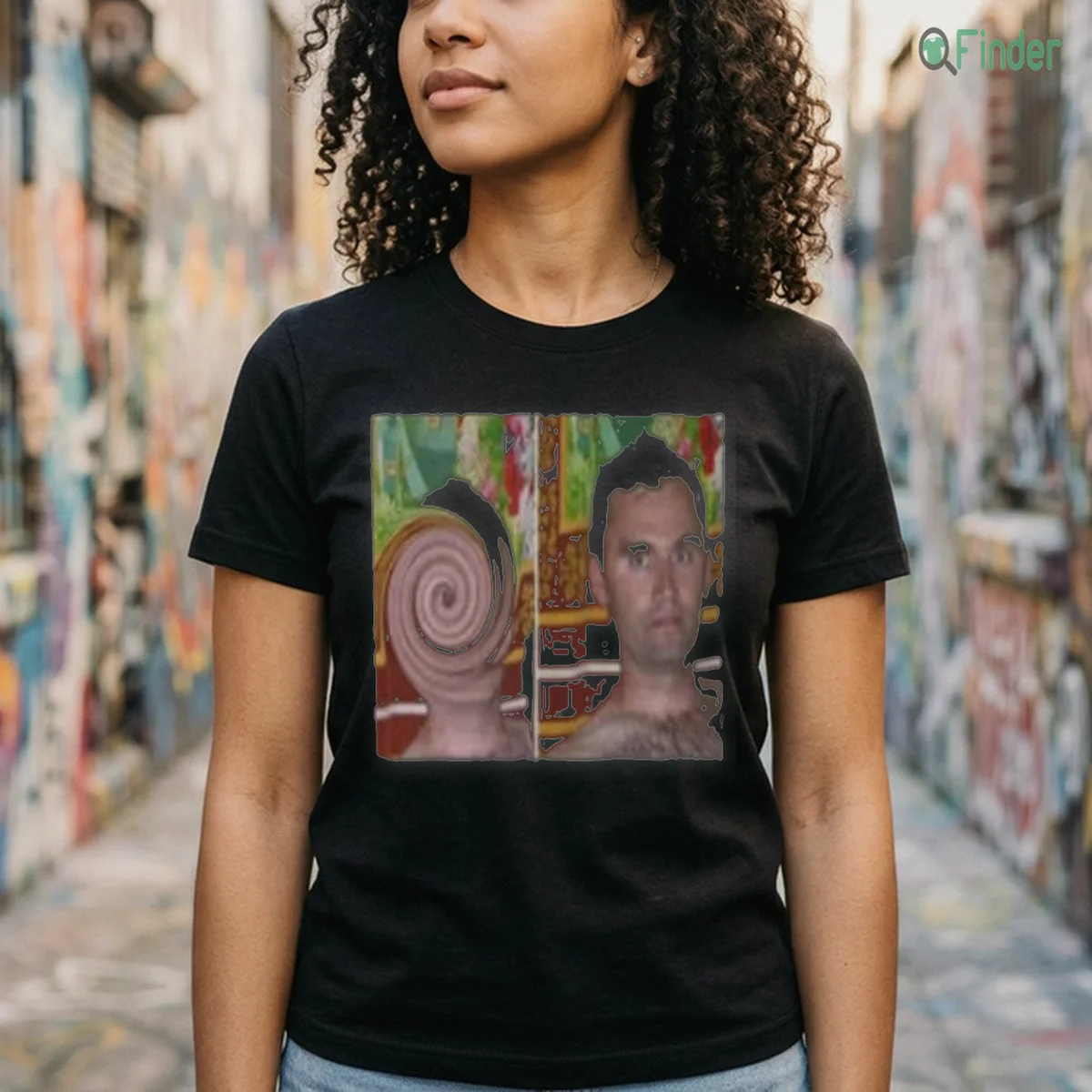 Swirly Kirk Shirt Charlie Robocough Shirt Swirly Kirk Shirt - Charlie Robocough Shirt