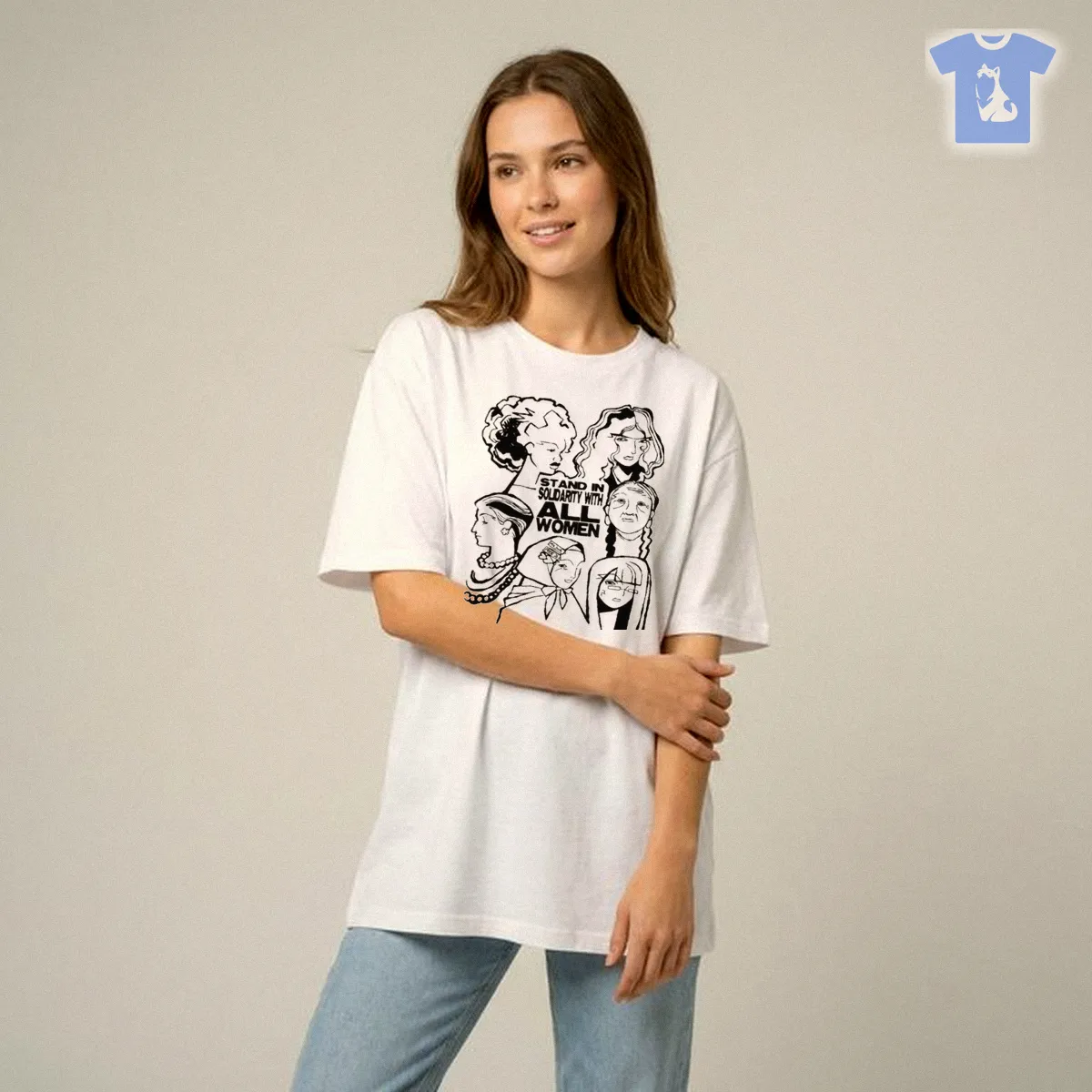 Stand In Solidarity With All Women Feminism Empowerment International Women Day Shirt Stand In Solidarity With All Women Feminism Empowerment International Women Day Shirt