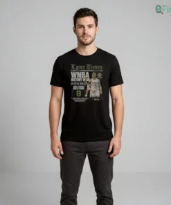 Olivia Miles Minnesota Lynx History Made WHT T-Shirt