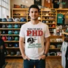 Yeah I Cant Let You Do That Here Cop Fire Burn Meme Graphic Shirt