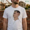 Cristiano Ronaldo Siu Meme Chad Jawline Profile Funny Football Fan Cartoon Shirt