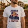 Downald Trump Down Syndrome American Flag Political Parody Meme Shirt