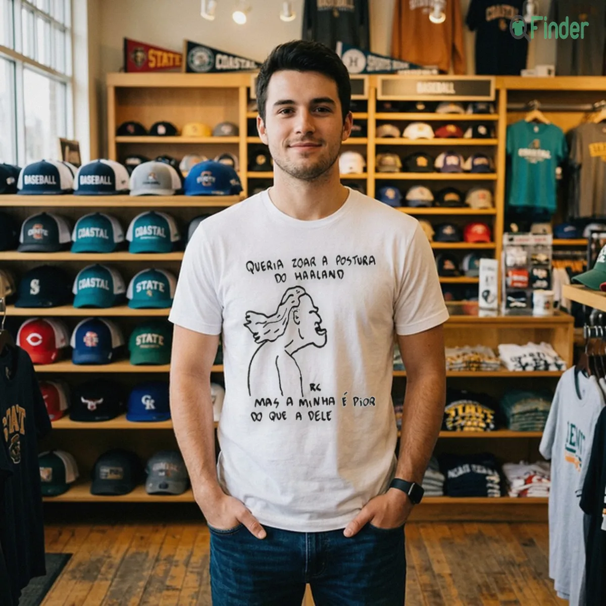 Funny Erling Haaland Bad Gamer Posture Meme Portuguese Quote Gym Fitness Shirt Funny Erling Haaland Bad Gamer Posture Meme Portuguese Quote Gym Fitness Shirt