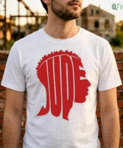 Jude Bellingham England Soccer Player Red Silhouette With Custom Typography Shirt