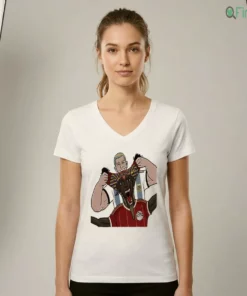 Argentina Football Player Holding Egypt Pharaonic Mask Meme Cartoon Graphic Shirt