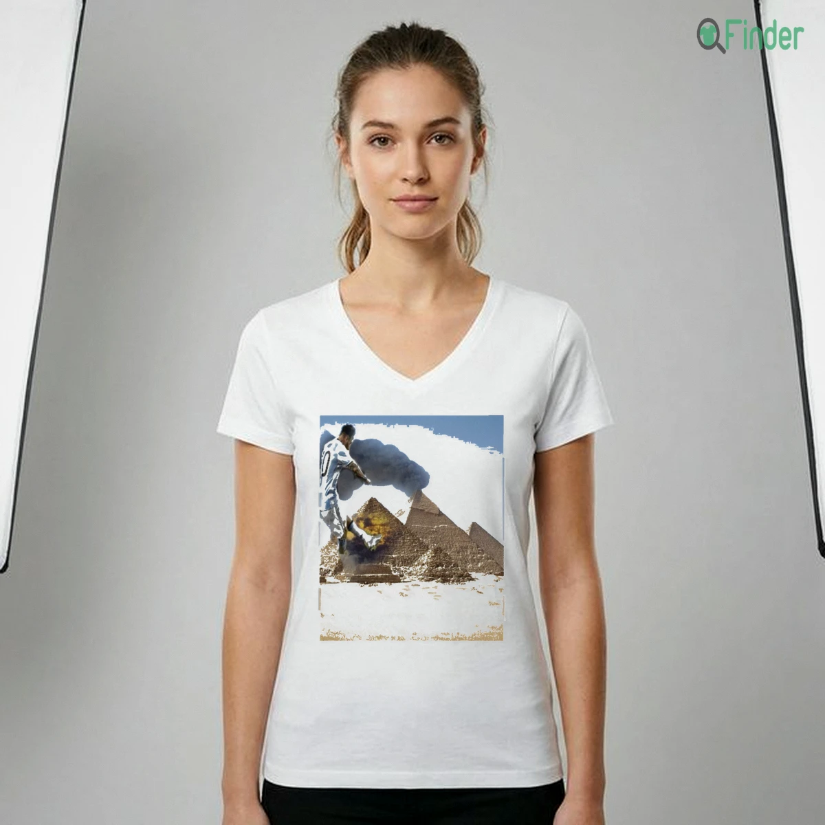 Lionel Messi Kicking Egypt Pyramids Explosion Argentina Football World Cup Meme Shirt Lionel Messi Kicking Egypt Pyramids Explosion Argentina Football World Cup Meme Shirt