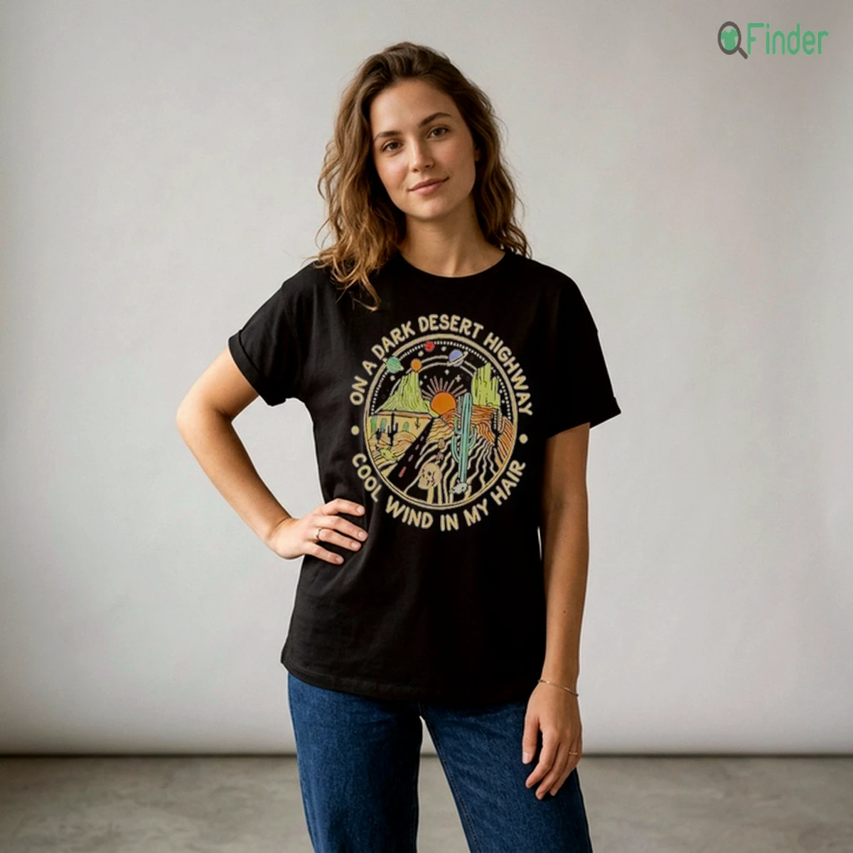 On A Dark Desert Highway Cool Wind In My Hair Eagles Hotel California Desert Cactus Skull Retro Graphic Shirt On A Dark Desert Highway Cool Wind In My Hair Eagles Hotel California Desert Cactus Skull Retro Graphic Shirt