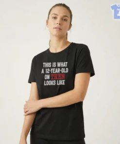 This Is What A 12 Year Old On Tren Looks Like Gym Humor Shirt