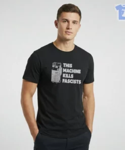 This Machine Kills Fascists Office Copier Anarchy Anti Fascist Statement Shirt