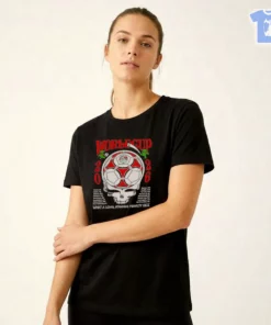 World Cup 2026 Egypt Soccer Skull And Dancing Bears Shirt