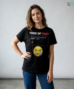 TIRED OF THIS Play Through Rate 7 Day Moving Average Shirt