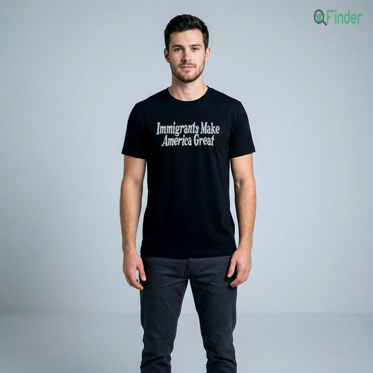 Immigrants Make America Great Pro Immigration Text Shirt Immigrants Make America Great Pro Immigration Text Shirt