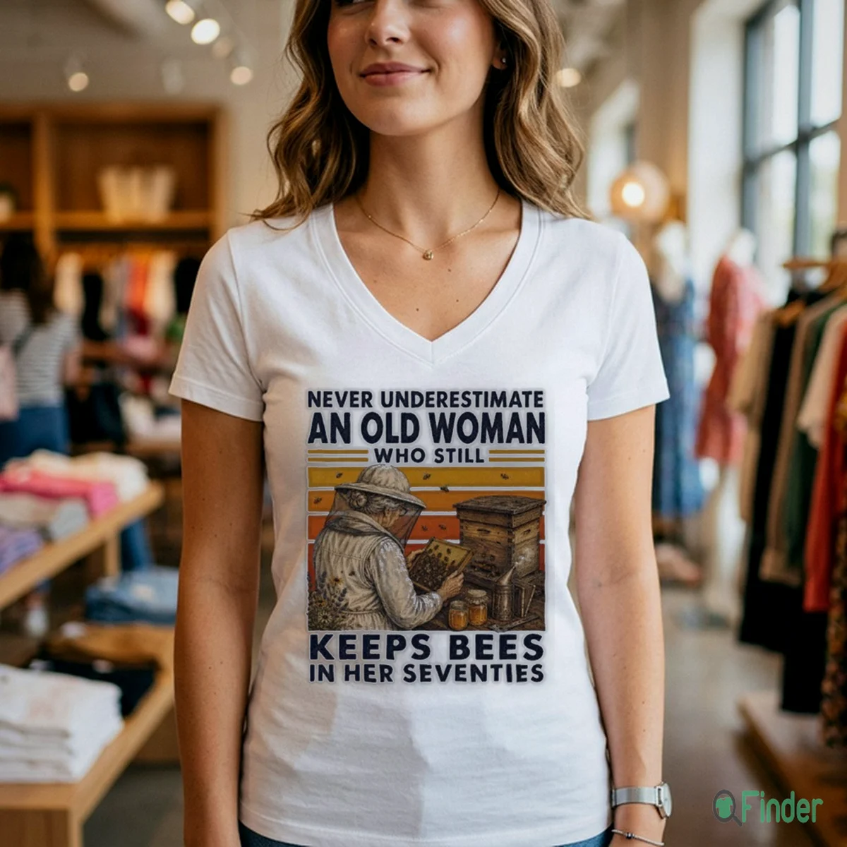 Never Underestimate An Old Woman Who Still Makes Pottery In Her Seventies T Shirt Never Underestimate An Old Woman Who Still Makes Pottery In Her Seventies T-Shirt