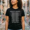 Reality Awaits 2026 The World Tour The Strokes T-Shirt
