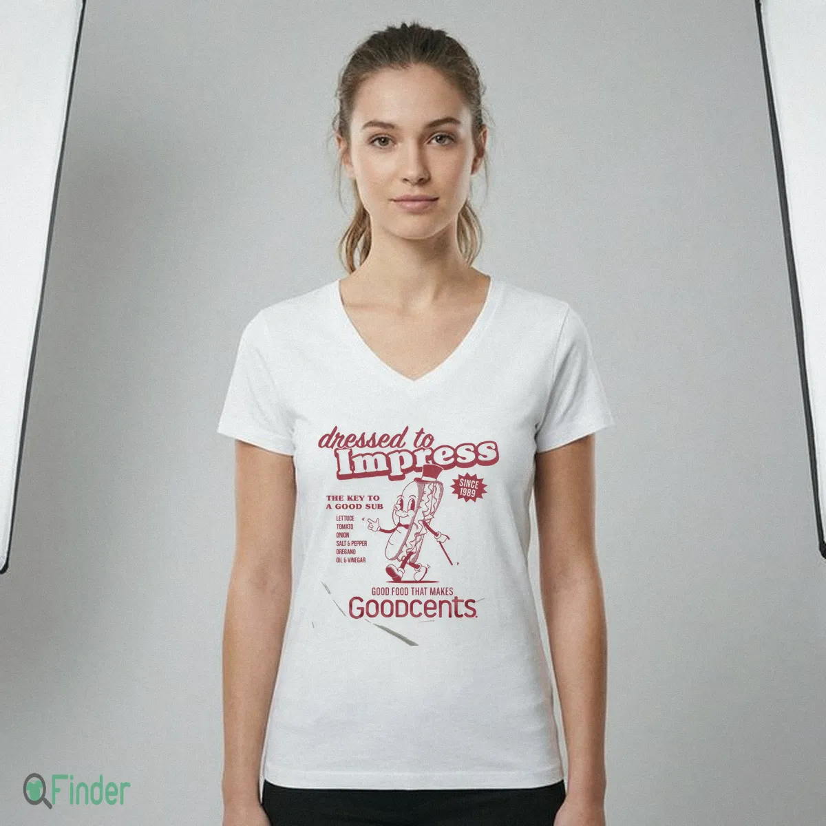 Goodcents Dressed To Impress Vintage White T Shirt Goodcents Dressed To Impress Vintage White T-Shirt