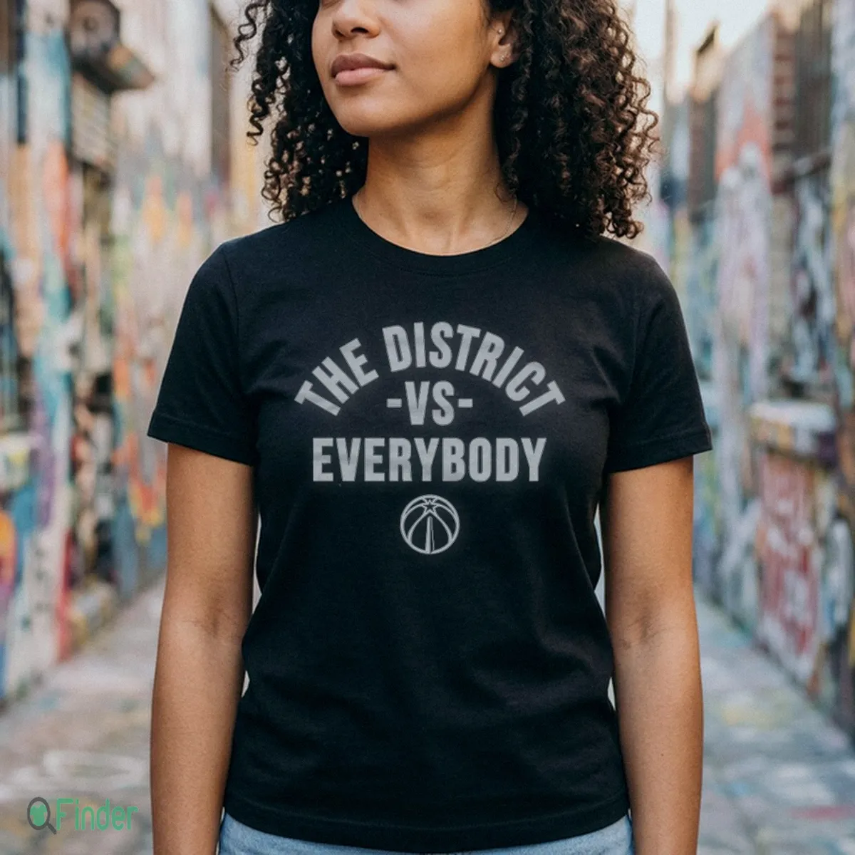 Washington Wizards Vs. Everybody WHT Shirt Washington Wizards Vs. Everybody WHT Shirt