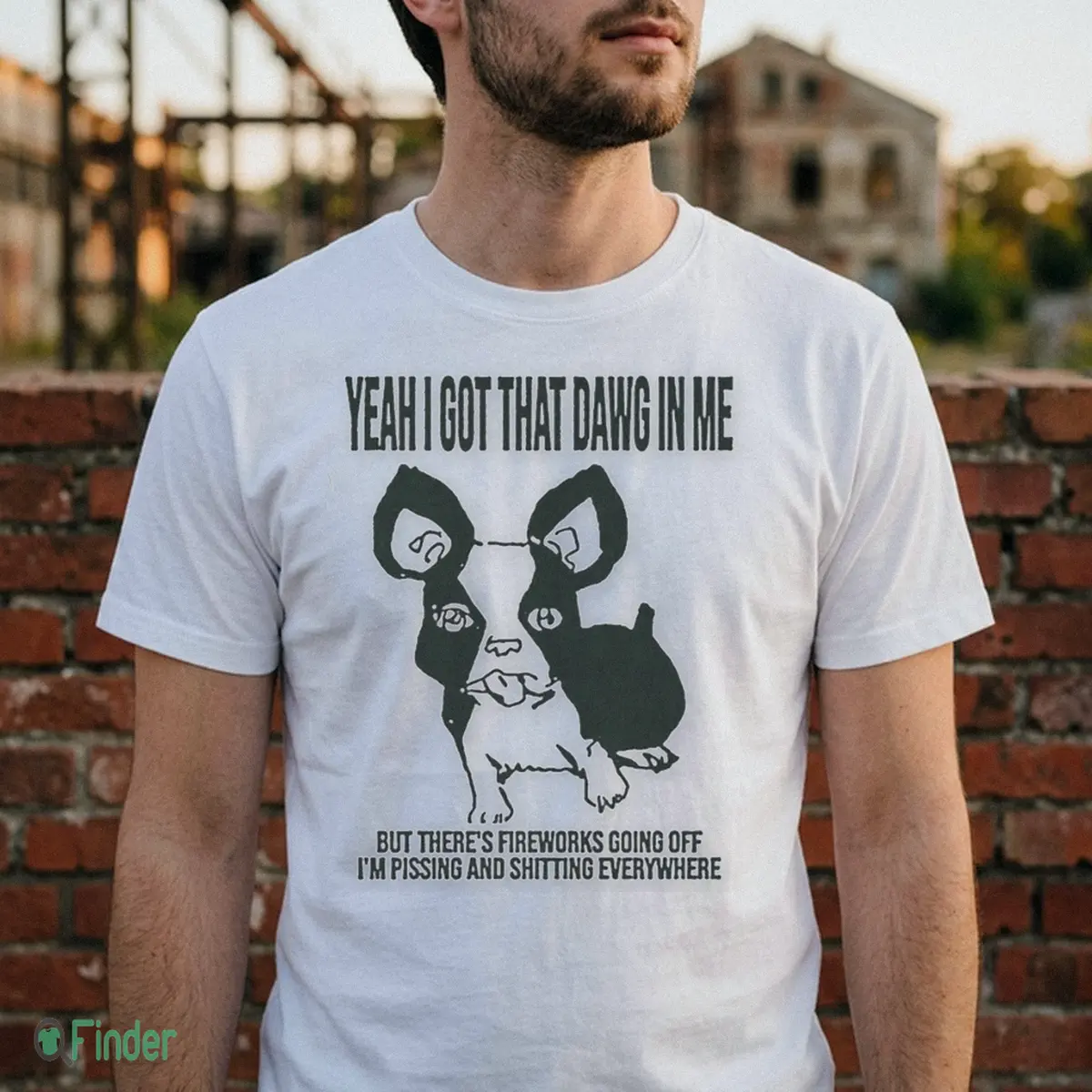 Yeah I Got That Dawg In Me Fireworks Funny Scared Dog Meme T Shirt Yeah I Got That Dawg In Me Fireworks Funny Scared Dog Meme T Shirt