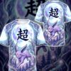 Anime PKM Espeon Japanese Kanji Aesthetic All Over Printed Sweatshirt Hoodie