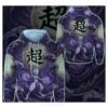 Anime PKM Mewtwo Japanese Kanji Aesthetic All Over Printed Sweatshirt Hoodie