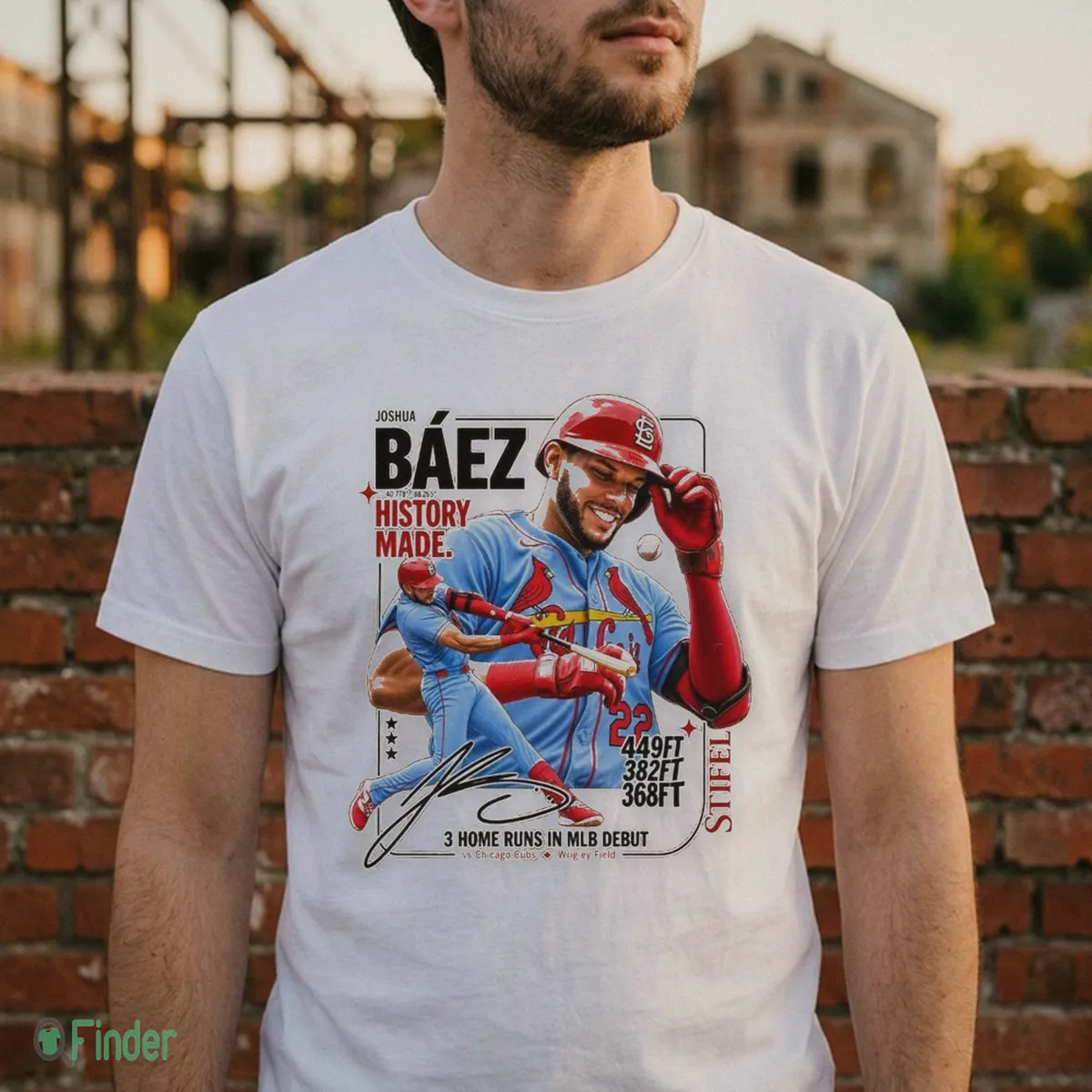 2026 Cardinals Joshua BáEz History Made Shirt Giveaway 2026 Cardinals Joshua BáEz History Made Shirt Giveaway