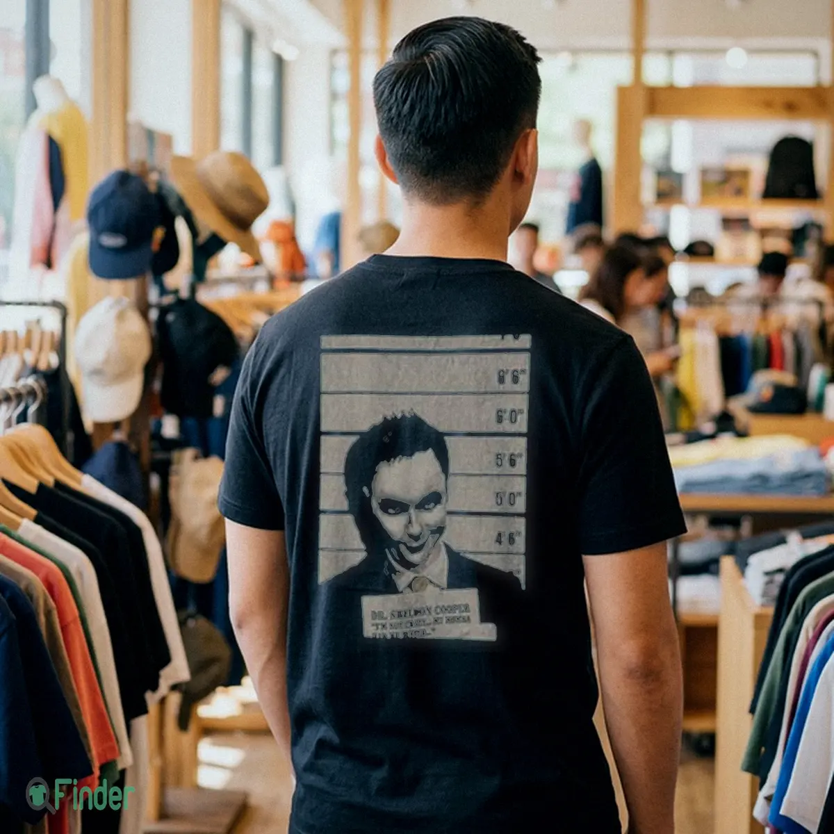 sheldon cooper joker mugshot shirt 1 sheldon cooper joker mugshot shirt 1
