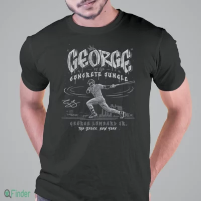 spencer jones george of the concrete jungle george lombard jr the bronx ny shirt 1