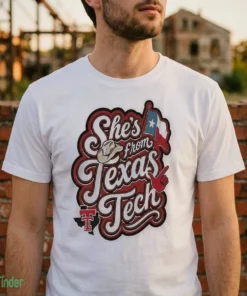 texas tech red raiders she s from cowboy hat flag flag t shirt 2
