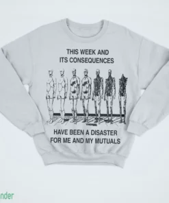 this week and its consequences disaster evolution robot meme t shirt 4