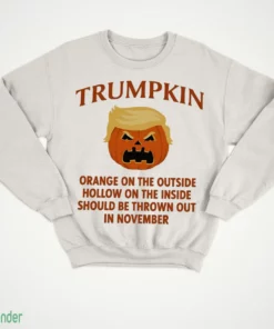 trumpkin orange on the outside hollow on the inside shirt 4