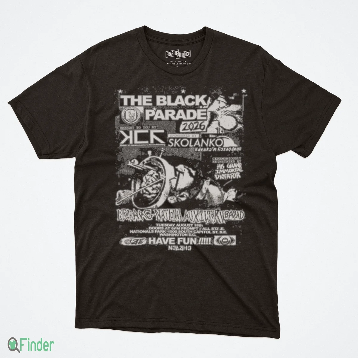 washington dc august 18 2026 mcr limited concert t shirt 1 washington dc august 18 2026 mcr limited concert t shirt 1