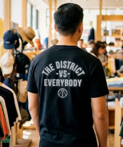 washington wizards vs. everybody wht shirt 1