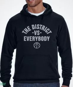 washington wizards vs. everybody wht shirt 3