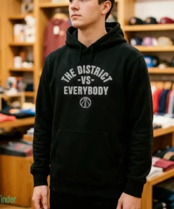 washington wizards vs. everybody wht shirt 4