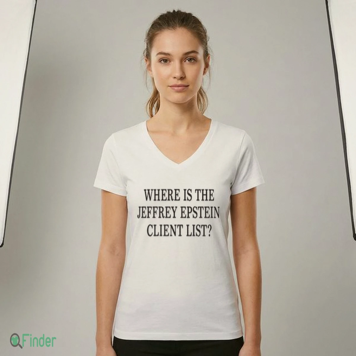 Where Is Jeffrey Epstein’S Client List Shirt - Design Preview