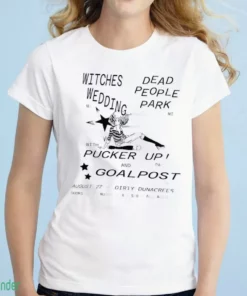 witches wedding dead people park pucker up concert poster vintage shirt 1
